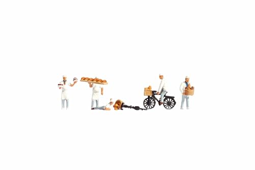NOCH 15053 Armee Bäcker Figuren, bunt, HO von NOCH
