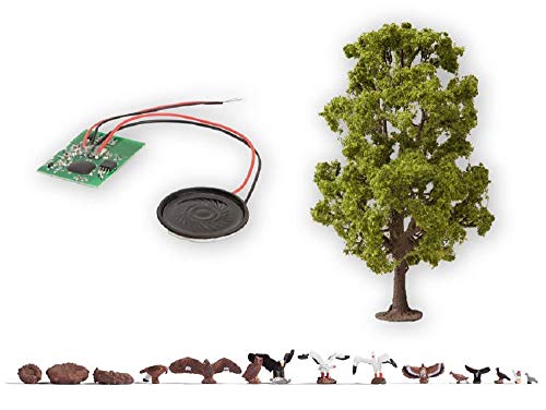 Noch 21782 Baum mit Vogelzwitschern von NOCH