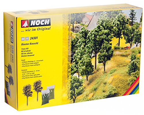 NOCH 24301 - Bäume-Bausatz, 8-14 cm hoch von NOCH