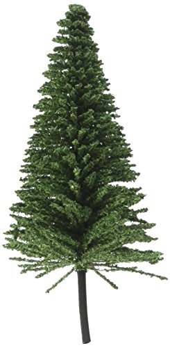 NOCH Stecktannen, realistische Nadelbaumminiaturen, 25er Set 3,5–9 cm für Modellbau in Spurweiten N und Z von NOCH