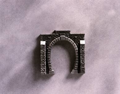 NOCH 44810 - Tunnel-Portal, 1-gleisig, 6.5 x 6 cm von NOCH