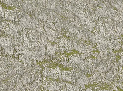 NOCH® Knitterfelsen® „Seiser ALM“, Modellbau Felsen, 45 x 25,5 cm für die Spurweiten 0, H0, TT, N ideal für Dioramen und Landschaftsbau von NOCH