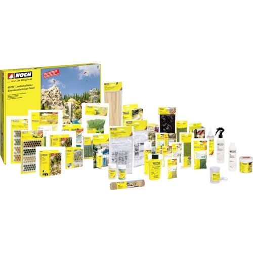 60780 Landschaftsbau-Grundausstattungs-Paket, Spur H0, TT, N, Z von NOCH