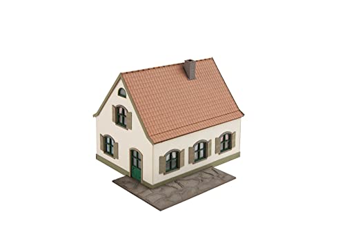 NOCH Kleines Einfamilienhaus, charmantes Modellbauhaus, für maßstabsgetreue Szenen auf Spur N von NOCH