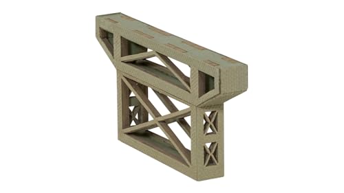 NOCH Brückenpfeiler Adapterstück, ideal für Modellbahn H0, zur Kombination mehrerer Brücken im Laser-Cut Design NOCH Brückenpfeiler Adapterstück, ideal für Modellbahn H0, zur Kombination mehrerer Brücken im Laser-Cut Design von NOCH