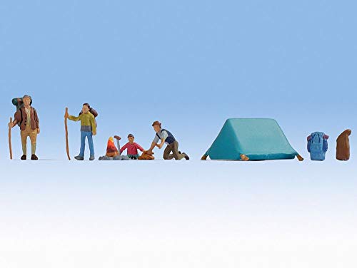 NOCH Figuren-Set „Camping“ für Modelleisenbahn H0 Camping-Set Miniaturfiguren NOCH Figuren-Set „Camping“ für Modelleisenbahn H0 Camping-Set Miniaturfiguren von NOCH