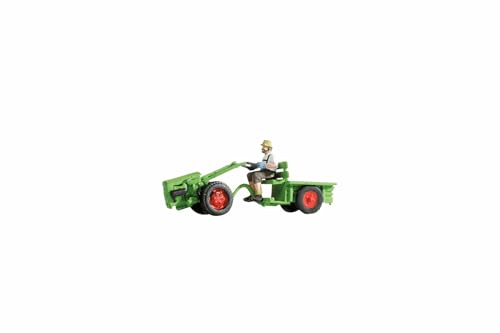 NOCH Einachstraktor H0 Modellfahrzeug, mit Handkoloriertem Fahrer, für ländliche Szenen im Maßstab 1:87, ideal auch für Dioramen und Miniaturwelten NOCH Einachstraktor H0 Modellfahrzeug, mit Handkoloriertem Fahrer, für ländliche Szenen im Maßstab 1:87, ideal auch für Dioramen und Miniaturwelten von NOCH