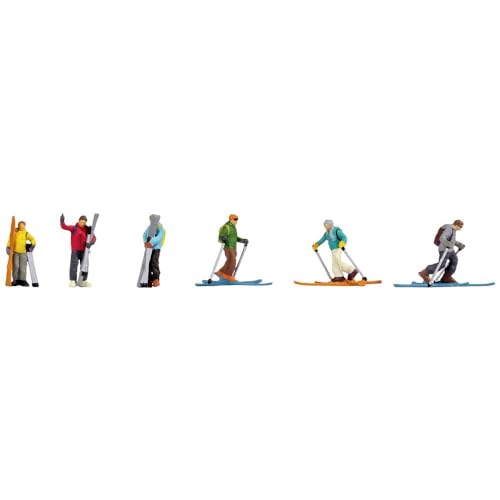 15823 Skitourengeher (6 Figuren) von NOCH