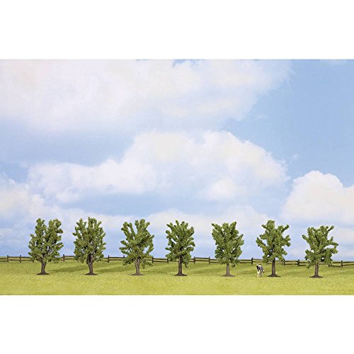NOCH® Laubbäume, Modellbau Bäume 8 cm, für Spurweiten H0, TT, N, Z ideal zum Basteln und kreative Arbeiten von NOCH