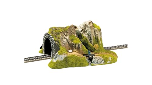 NOCH® Tunnel, handkoloriert in Grautönen, 1-gleisig, 34 x 27 cm für H0 Modellbahn NOCH® Tunnel, handkoloriert in Grautönen, 1-gleisig, 34 x 27 cm für H0 Modellbahn von NOCH