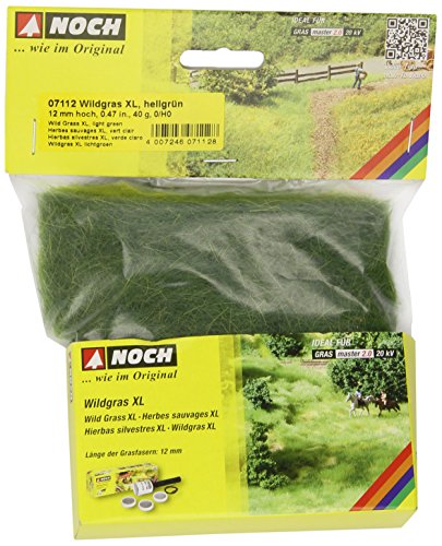 NOCH® Wildgras XL, statisches Gras für Modellbau, 12 mm hellgrün für Spurweiten H0, 0 und mehr NOCH® Wildgras XL, statisches Gras für Modellbau, 12 mm hellgrün für Spurweiten H0, 0 und mehr von NOCH