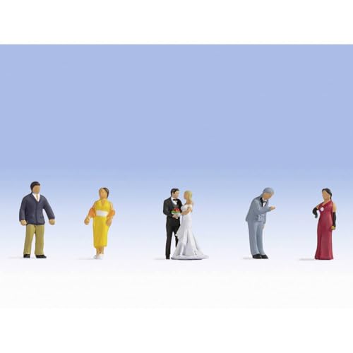NOCH Sound-Szene „Hochzeit“, bewegliche Figuren mit Hochzeitsmarsch und H0 Trafo-Anschluss von NOCH