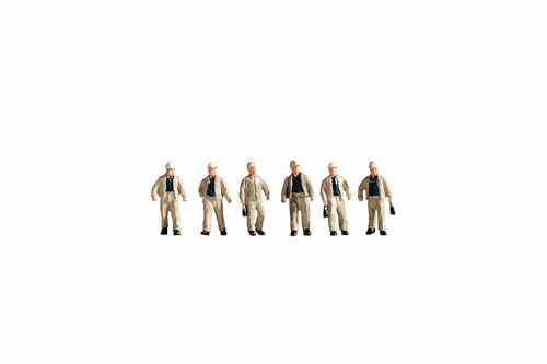 NOCH H0 Figuren Bergarbeiter, handbemalte Figuren, für Modellbahn H0 und DIY Projekte NOCH H0 Figuren Bergarbeiter, handbemalte Figuren, für Modellbahn H0 und DIY Projekte von NOCH