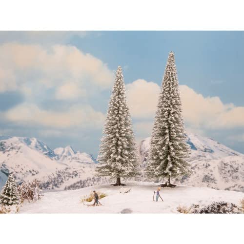 Noch 21966 Schneetannen, 2 Stück, 18 und 20 cm hoch Noch 21966 Schneetannen, 2 Stück, 18 und 20 cm hoch von NOCH