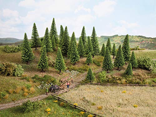 NOCH® Modellfichten für Modellbau Landschaftsgestaltung 25 Stück im Maßstab H0 und TT NOCH® Modellfichten für Modellbau Landschaftsgestaltung 25 Stück im Maßstab H0 und TT von NOCH