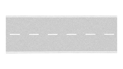 NOCH Straßen-Folie „Bundesstraße“, 100 x 4 cm mit realistischem Asphalt Look ideal für Modellbahn Spurweite N NOCH Straßen-Folie „Bundesstraße“, 100 x 4 cm mit realistischem Asphalt Look ideal für Modellbahn Spurweite N von NOCH