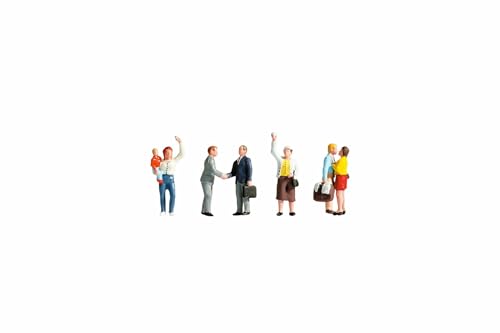 NOCH Modellfiguren „Abschied“ handkoloriert, Kunststofffiguren in 1:160 (N) für emotionale Szenen am Bahnhof NOCH Modellfiguren „Abschied“ handkoloriert, Kunststofffiguren in 1:160 (N) für emotionale Szenen am Bahnhof von NOCH