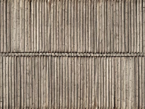 NOCH 3D-Kartonplatte „Bretterwand“, realistische Holzoptik, 25 x 12,5 cm für Spur H0 individuell gestaltbar von NOCH