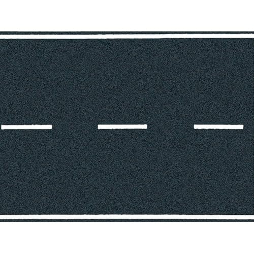 NOCH® Bundesstraße, realistisches Modell Straße, Asphalt 100 x 8 cm für die Spurweite H0 ideal zum Modellbau und DIY NOCH® Bundesstraße, realistisches Modell Straße, Asphalt 100 x 8 cm für die Spurweite H0 ideal zum Modellbau und DIY von NOCH