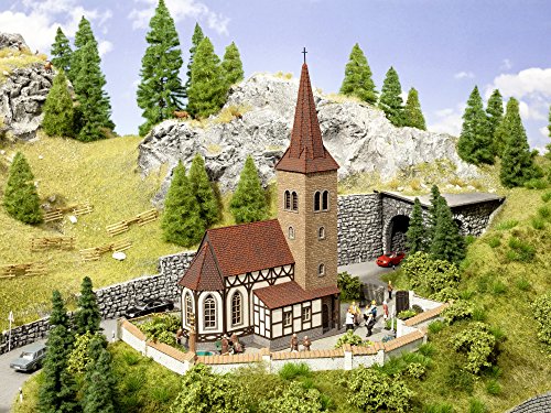 Noch 63906 Kirche St Georg mit Micro Sound Glocken Klingeln Landschaft Modellier von Noch