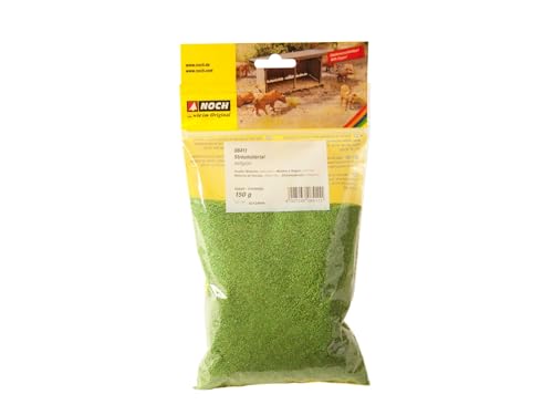 NOCH® Streumaterial hellgrün, Modellbau Streu, 150 g Beutel für Dioramen und Modelleisenbahn – ideal für H0, TT, N, Z NOCH® Streumaterial hellgrün, Modellbau Streu, 150 g Beutel für Dioramen und Modelleisenbahn – ideal für H0, TT, N, Z von NOCH