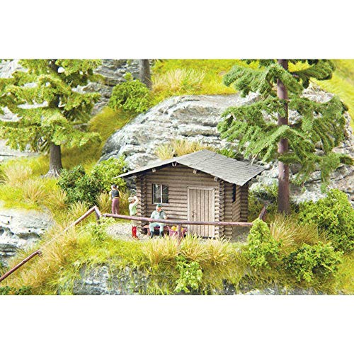 14342 Waldhütte, 6,5 x 5,1 cm, 4,0 cm hoch von NOCH