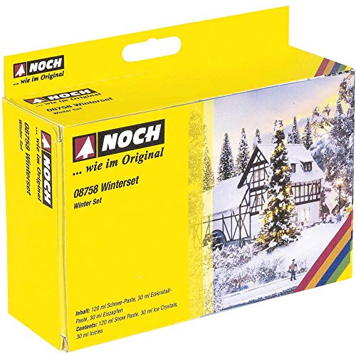NOCH® Winter-Set, mit Schnee-Paste und Eiskristall-Paste für kreative Modellbau Winterlandschaften, passend für die Spurweiten H0, TT, N, Z NOCH® Winter-Set, mit Schnee-Paste und Eiskristall-Paste für kreative Modellbau Winterlandschaften, passend für die Spurweiten H0, TT, N, Z von NOCH