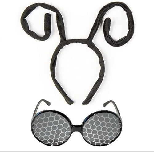 Nocyclonic Bienen Kostüm für Mädchen Erwachsen,Biene Kostüm Haarreif,Bienen Stirnband,Kostüm Haarschmuck Accessoires Mottoparty Cosplay (8) von Nocyclonic