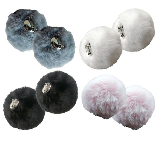 Plüsch Hasenschwanz Damen Hasenschwanzkostüm Plüsch Hasenschwanz Kostümzubehör Für Und Erwachsene Ideal Für Karneval Ostern Und Halloween Feiern (8 Stück) von Nocyclonic