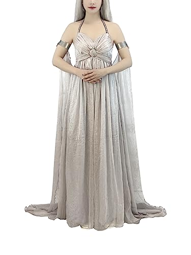Nodkim Drachenkönigin Kostüm Chiffon Kleid Halloween Cosplay für Frauen - Medium Nodkim Drachenkönigin Kostüm Chiffon Kleid Halloween Cosplay für Frauen - Medium von Nodkim