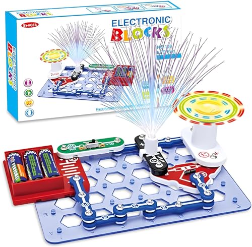 Elektrobaukasten für Kinder,Experimente für Kinder ab 6 7 8 9 10, Spannende Experimente zu Stromkreisen,Pädagogische Elektrische Schaltung Kits für Jungen Mädchen Elektrobaukasten für Kinder,Experimente für Kinder ab 6 7 8 9 10, Spannende Experimente zu Stromkreisen,Pädagogische Elektrische Schaltung Kits für Jungen Mädchen von Noetoy