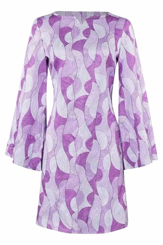Noiclub 70er Jahre Verkleidung Damen, Disco Outfits Damen Hippie Kostüm Halloween Karneval Lila Ripple M Noiclub 70er Jahre Verkleidung Damen, Disco Outfits Damen Hippie Kostüm Halloween Karneval Lila Ripple M von Noiclub