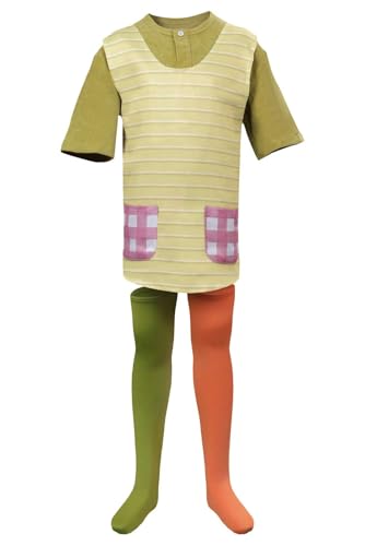 Noiclub Pipi Kostüm Kinder Mädchen Langstrumpf Kleid Cosplay Strümpfe Costume Dress Outfit Anime Merch Halloween Karneval 140 Noiclub Pipi Kostüm Kinder Mädchen Langstrumpf Kleid Cosplay Strümpfe Costume Dress Outfit Anime Merch Halloween Karneval 140 von Noiclub