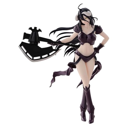 Albedo Action Figur Anime Dunkle Kampfkostüm Mädchen Statue mit schwarzem Axt - 20CM Albedo Statue Stehend Pose Modell PVC Desktop Ornamente für Fans Albedo Action Figur Anime Dunkle Kampfkostüm Mädchen Statue mit schwarzem Axt - 20CM Albedo Statue Stehend Pose Modell PVC Desktop Ornamente für Fans von Noowye