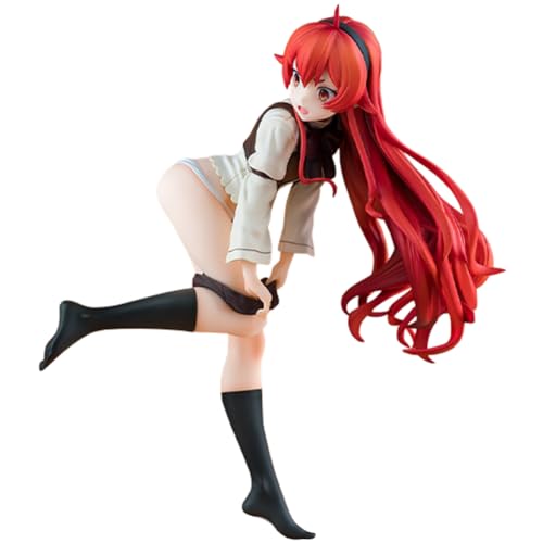 Anime Eris Greyrat Action Figur Umkleide Pose Figure mit Kleider-Organisation-Detail Anime Rothaarige Mädchen Figur PVC Modell Desktop Ornamente Anime Eris Greyrat Action Figur Umkleide Pose Figure mit Kleider-Organisation-Detail Anime Rothaarige Mädchen Figur PVC Modell Desktop Ornamente von Noowye