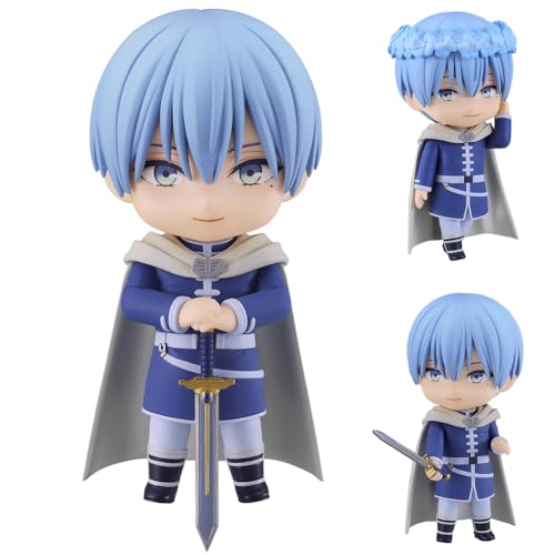 Frieren Action Figur Anime Q Statue mit Zubehör - 10CM Himmel Austauschbare Köpfe Figur Beweglich Gelenke Mini Figure PVC Ornamente Geschenk für Fans Frieren Action Figur Anime Q Statue mit Zubehör - 10CM Himmel Austauschbare Köpfe Figur Beweglich Gelenke Mini Figure PVC Ornamente Geschenk für Fans von Noowye