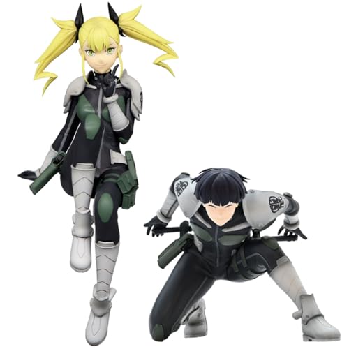 Kikoru Shinomiya Action Figur Anime Kikoru Shinomiya Statue - Battle Dress Stil Figur Cartoon Charakter Modell PVC Desktop Ornamente Geschenk 2Stück von Noowye