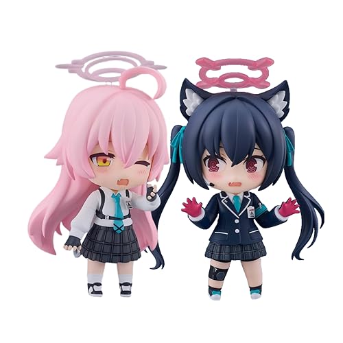 Kuromi Serika Action Figur Mini Anime Q Statue Takanashi Hoshino Figuren - 10CM Beweglich Gelenke Figur Austauschbare Köpfe PVC Cartoon Modell Zubehör Kuromi Serika Action Figur Mini Anime Q Statue Takanashi Hoshino Figuren - 10CM Beweglich Gelenke Figur Austauschbare Köpfe PVC Cartoon Modell Zubehör von Noowye