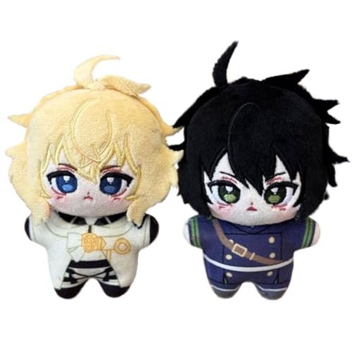 Mikaela Hyakuya Plüsch Anhänger Anime Yuichiro Hyakuya Stuffed Plush Figur 10CM Sitzen Cartoon Charakter Mini Kissen Soft PP Baumwolle Geschenk für Fan Mikaela Hyakuya Plüsch Anhänger Anime Yuichiro Hyakuya Stuffed Plush Figur 10CM Sitzen Cartoon Charakter Mini Kissen Soft PP Baumwolle Geschenk für Fan von Noowye