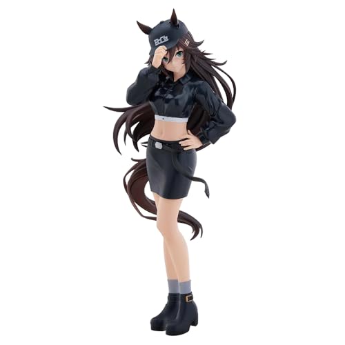 Mr. C.B. Action Figur Anime Mr. C.B. Statue - 20CM Motorrad Stil Mädchen Figur mit Kätzchen Ohren Hüte Stehend Pose PVC Modell von Noowye