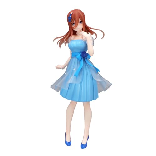 Nakano Miku Action Figur Anime Blau Kleid Mädchen Statue Cartoon Charakter Sitzen Pose Modell PVC Desktop Dekoration Ornamente Geschenk für Fans 21CM Nakano Miku Action Figur Anime Blau Kleid Mädchen Statue Cartoon Charakter Sitzen Pose Modell PVC Desktop Dekoration Ornamente Geschenk für Fans 21CM von Noowye