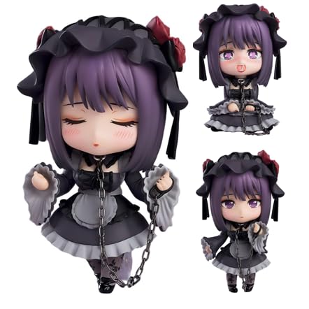Noowye Anime Mini Figur Inui Sajuna Statue, Austauschbare Köpfe Figuren Beweglich Gelenke, 10CM Maid Mädchen Figure Marin Q Figur PVC Deko Ornamente Noowye Anime Mini Figur Inui Sajuna Statue, Austauschbare Köpfe Figuren Beweglich Gelenke, 10CM Maid Mädchen Figure Marin Q Figur PVC Deko Ornamente von Noowye