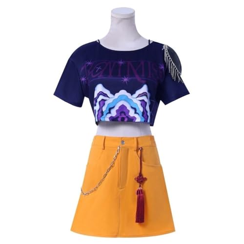 Noowye Anime Mira Cosplay Kostüm Damen T Shirt Getrenntes Rock Komplettes Set Halloween Cosplay Costume für Fancy Dress Up Maskerade Performance Verkleidung Noowye Anime Mira Cosplay Kostüm Damen T Shirt Getrenntes Rock Komplettes Set Halloween Cosplay Costume für Fancy Dress Up Maskerade Performance Verkleidung von Noowye