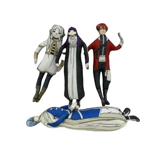 Noowye Frieren/Himmel Plüsch Figur Anime Stark/Fern Stuffed Soft Plush Figure - 26CM Bewegliches Gelenke Plüsch Abstrakter Stil Anime Geschenk für Fans Noowye Frieren/Himmel Plüsch Figur Anime Stark/Fern Stuffed Soft Plush Figure - 26CM Bewegliches Gelenke Plüsch Abstrakter Stil Anime Geschenk für Fans von Noowye