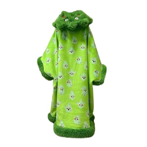 Noowye Kageyama Shigeo/Reigen Arataka Pyjama Anime Dimple Robe Plüsch Schlafanzug Grün Abstraktes Stil Onesie Homewear Pjs Anime Kleidung Unisex Erwachsen Noowye Kageyama Shigeo/Reigen Arataka Pyjama Anime Dimple Robe Plüsch Schlafanzug Grün Abstraktes Stil Onesie Homewear Pjs Anime Kleidung Unisex Erwachsen von Noowye