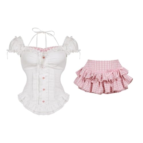 Noowye Komatsu Nana Anime Cosplay Kostüm Komatsu Nana Cosplay Kostüm Outfit Anime Halloween Kleidung Dress Kleid Damen von Noowye