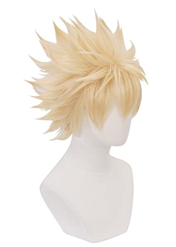 Noowye MHA Anime Bakugou Katsuki Cosplay Kostüm Herrn Schuluniform mit Wig Outfit Halloween Cosplay Costume für Fancy Dress Up Maskerade Anime Performance Noowye MHA Anime Bakugou Katsuki Cosplay Kostüm Herrn Schuluniform mit Wig Outfit Halloween Cosplay Costume für Fancy Dress Up Maskerade Anime Performance von Noowye