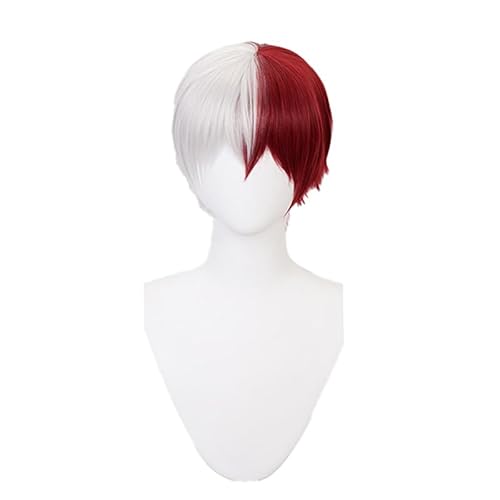 Noowye MHA Anime Todoroki Shouto Cosplay Kostüm Fighting outfit Komplettes Set Halloween Cosplay Costume Party Karneval Dress Up Anzug mit Perücke für Männer Noowye MHA Anime Todoroki Shouto Cosplay Kostüm Fighting outfit Komplettes Set Halloween Cosplay Costume Party Karneval Dress Up Anzug mit Perücke für Männer von Noowye