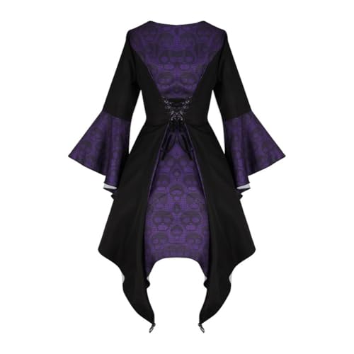 Noowye Mittelalter Kostüm Damen Hexe Cosplay Costume Gothic Kleid Kleidung Renaissance Deko Halloween Karneval Noowye Mittelalter Kostüm Damen Hexe Cosplay Costume Gothic Kleid Kleidung Renaissance Deko Halloween Karneval von Noowye