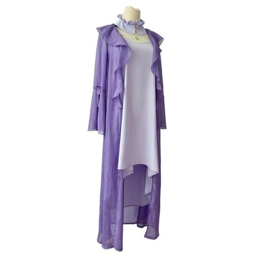 Noowye Re:0 Anime Emilia Cosplay Kostüm Damen Loungewear Nachthemd Komplettes Halloween Party Karneval Dress Up Set für Frauen Noowye Re:0 Anime Emilia Cosplay Kostüm Damen Loungewear Nachthemd Komplettes Halloween Party Karneval Dress Up Set für Frauen von Noowye